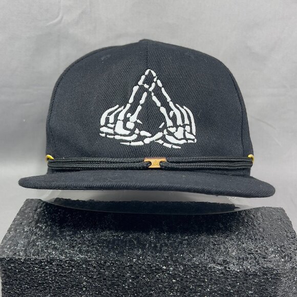 Findlay Zumiez Snapback Hat Cap Black Outdoor Skater Sports Athletic Logo Mens - Picture 3 of 14